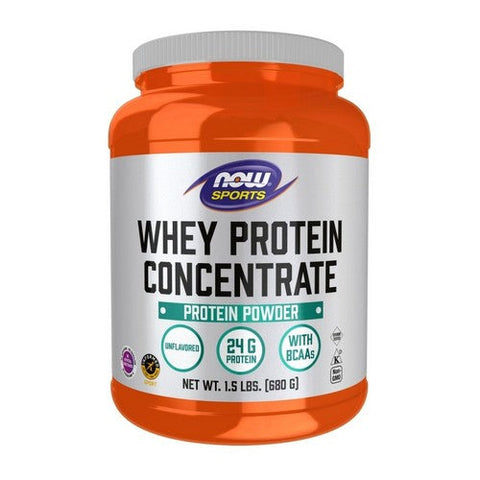 Now Foods, Whey Protein Concentrate, Unflavored 1.5 lbs