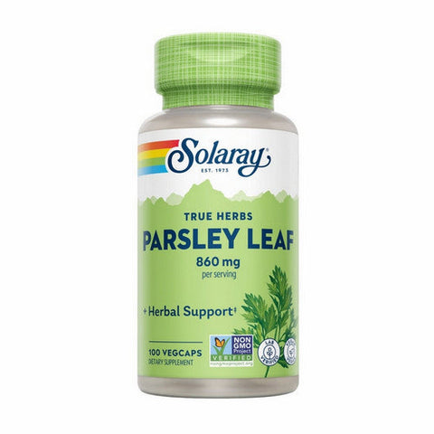 Solaray, True Herbs Parsley Leaf, 430 mg, 100 Caps
