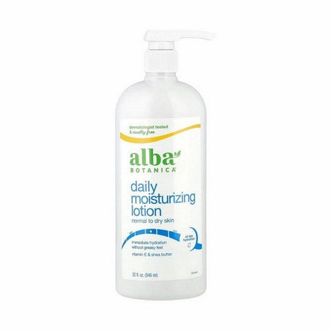 Alba Botanica, Daily Moisturizing Lotion Normal To Dry Skin, 32 Oz