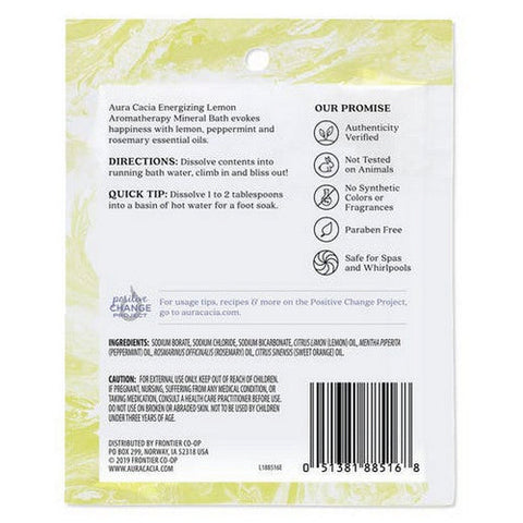 Aura Cacia, Mineral Bath, Energize 2.5 Oz