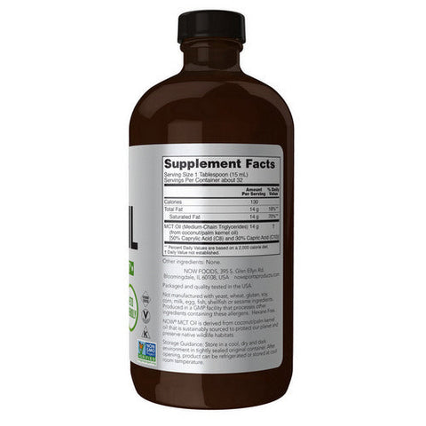 Now Foods, MCT Oil, 16 Oz
