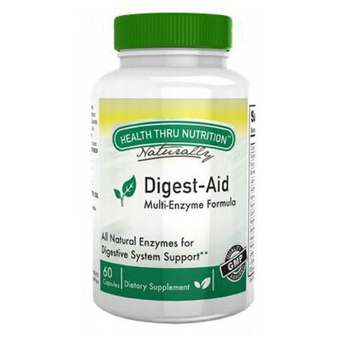 Health Thru Nutrition, Digest-Aid Enzyme Complex, 60 Caps Health Thru Nutrition