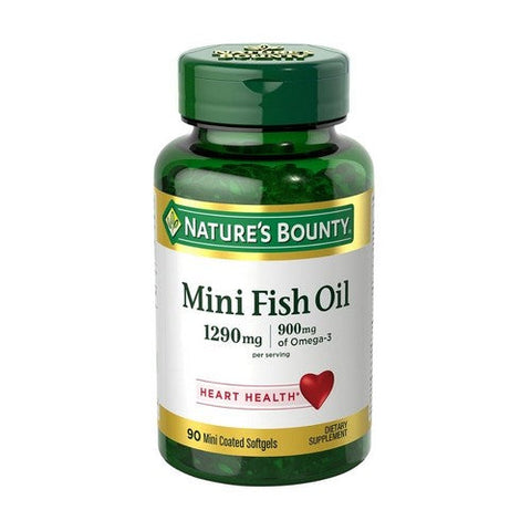 Mini Fish Oil Mini Coated 24 X 90 Mini Softgels by Nature's Bounty
