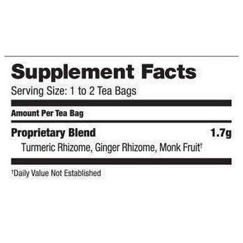 Bravo Tea & Herbs, Absolute Tumeric Tea, 20 bags
