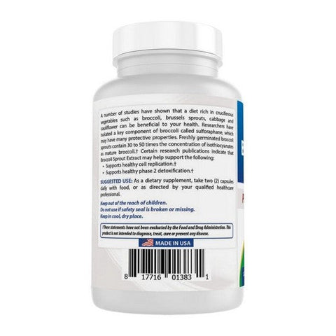 Best Naturals, Broccoli Sprout Extract, 1000 mg, 120 Caps