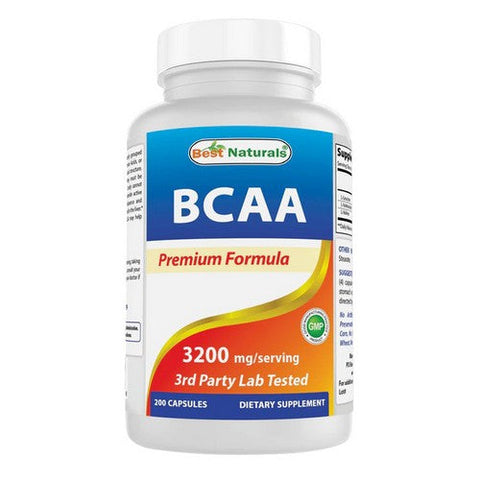 Best Naturals, BCAA Branch Chain Amino Acid, 800 Mg, 200 Caps