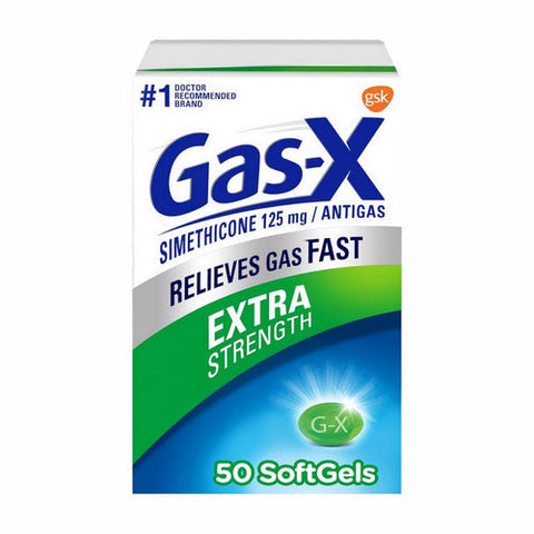Gas-X, Softgels Extra Strength, 50 Caps Gas-X