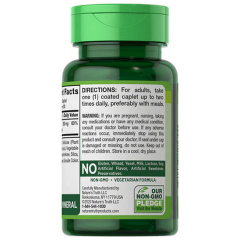 Nature's Truth, Magnesium, 250 Mg, 100 Tabs Nature's Truth