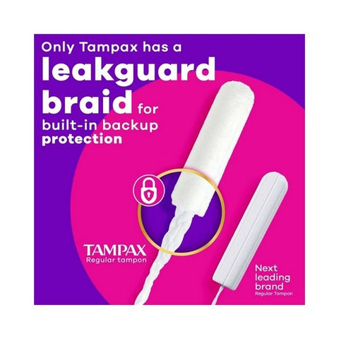 Tampax, Radiant Tampons Super Absorbency Unscented, 14 Each Tampax
