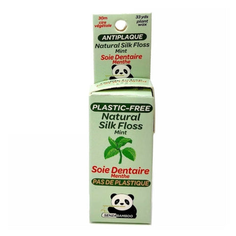 Senzacare, Natural Silk Dental Floss  Mint, 0, 1 Count Senzacare