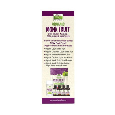 Now Foods, Monk Fruit With Allulose Organic Packets, 2.47 Oz Now Foods