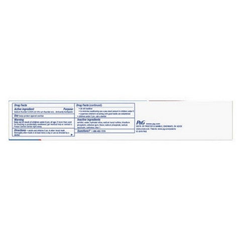 Crest, Cavity Protection Toothpaste Gel, Cool Mint 5.7 Oz