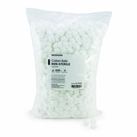 McKesson, Cotton Ball Medium NonSterile 16-9153, Count of 2000 McKesson