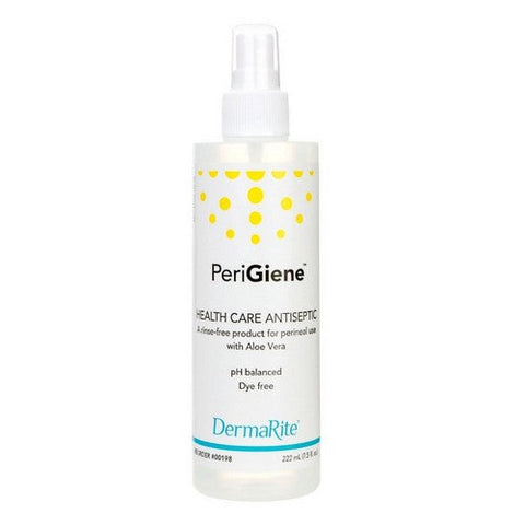 DermaRite, Antimicrobial Perineal Wash Liquid Pump Bottle Unscented, 7.5 Oz