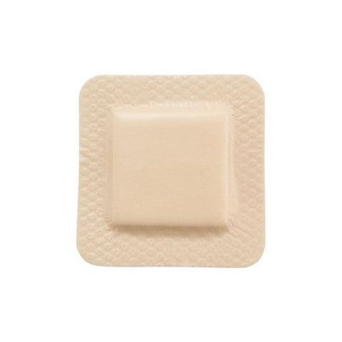 McKesson, Thin Silicone Foam Dressing 4X4 Inch Sterile, 1 Each McKesson