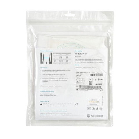 Coloplast, Ostomy Support Belt Brava  3X-Large, 50 to 58 Inch Waist, White, Box Of 1 Coloplast