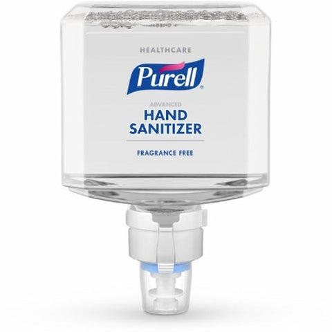 Gojo, Hand Sanitizer Purell  Healthcare Advanced Gentle & Free 1,200 mL Ethyl Alcohol Foaming Dispenser Re, Count of 2 Gojo