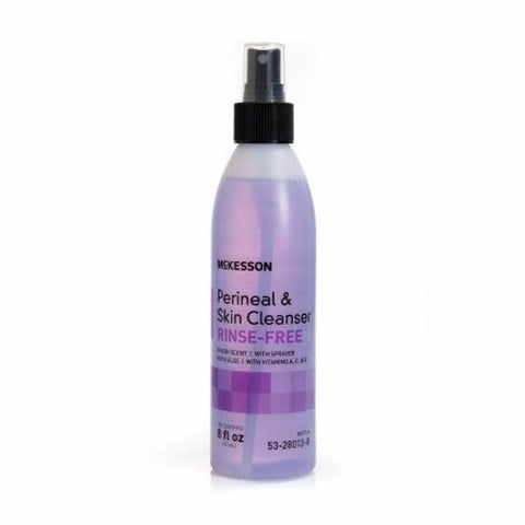 McKesson, Rinse-Free Perineal Wash McKesson Liquid 8 oz. Pump Bottle Fresh Scent, 8 Oz