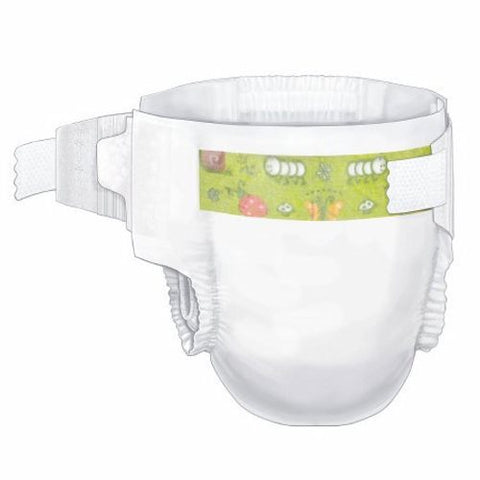 Unisex Baby Diaper Curity Tab Closure Size 7 Disposable Heavy Absorbency Case of 128 by Cardinal