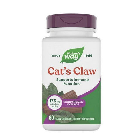 Cat’s Claw Standardized Extract 60 Caps by Nature's Way