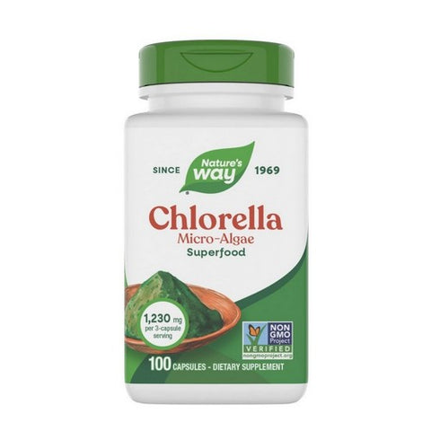 Chlorella 100 Caps by Nature's Way