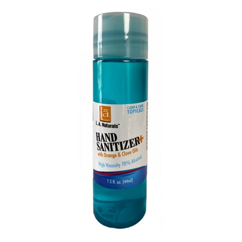 L. A .Naturals, Hand Sanitizer Orange Clove, 1.5 Oz L. A .Naturals