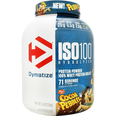 Dymatize, Iso 100, Cocoa Pebbles 5 lbs Dymatize