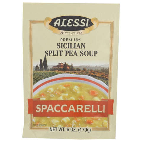 Mix Soup Split Pea Case of 6 X 6 Oz by Alessi