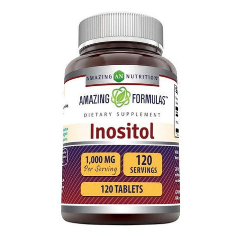 Amazing Nutrition, Amazing Formulas Inositol, 1000 mg, 120 Tabs Amazing Nutrition