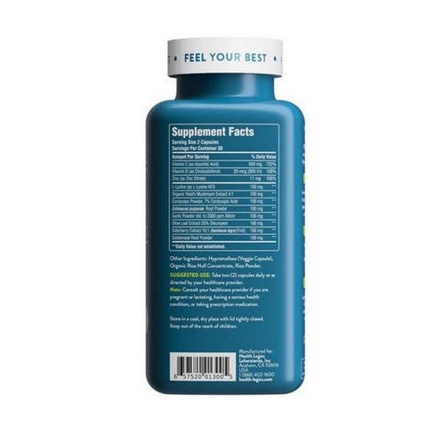 Health Logics, Immune Boost, 60 Caps Health Logics