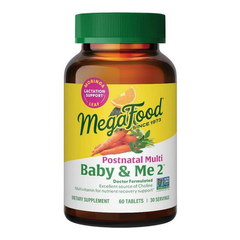 Baby & Me 2 Postnatal Multi 60 Tabs by MegaFood