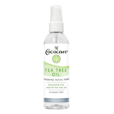CocoCare, Hydrating Facial Toner Alcohol-Free Tea Tree Oil, 4 Oz CocoCare