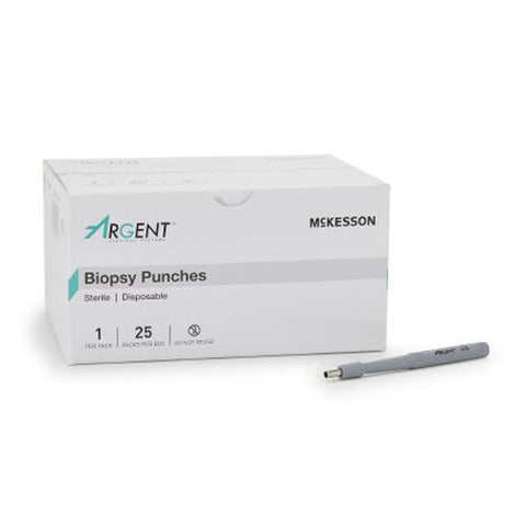 McKesson, Argent Disposable Biopsy Punches 3.0 mm, Box Of 25 McKesson