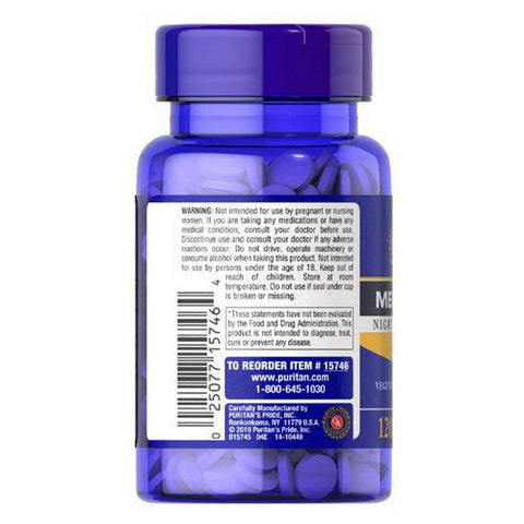 Puritan's Pride, Melatonin, 5 mg, 120 Tablets Puritan's Pride