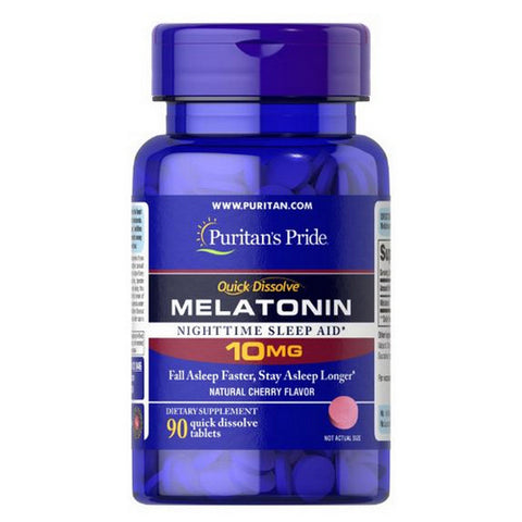 Quick Dissolve Melatonin 90 Tablets by Puritan's Pride