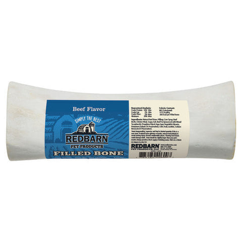 Redbarn Pet Products, Redbarn Pet Products Filled Bone Dog Treat, Beef, 1 Each/5 Oz, Large Redbarn Pet Products