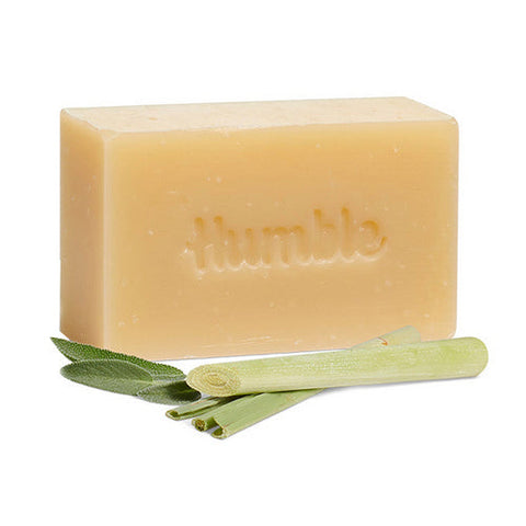 Humble Brands, Lemongrass And Sage Natural Soap, 4 Oz Humble Brands