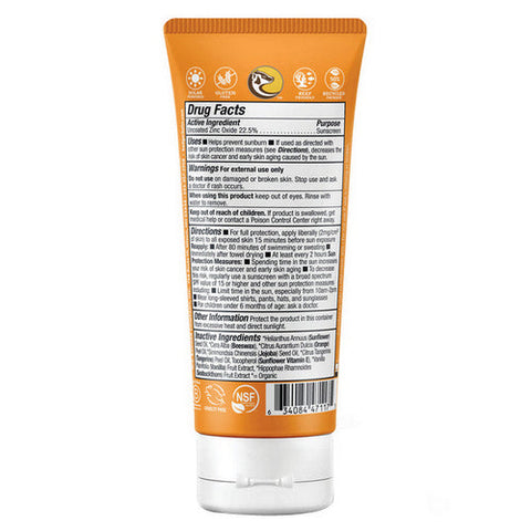 Badger Balm, SPF 40 Kids Mineral Sunscreen Cream, 2.9 Oz Badger Balm