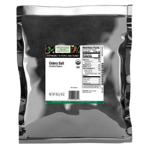 Frontier Coop, Organic Celery Salt, 1 Lb