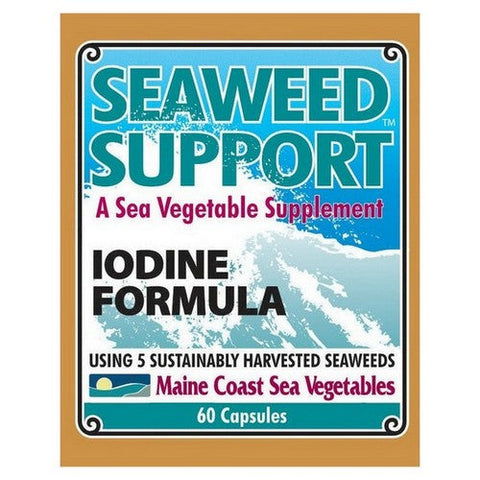 Maine Coast Sea Vegetables, Iodine Formula Seaweed Support, 60 Caps Maine Coast Sea Vegetables