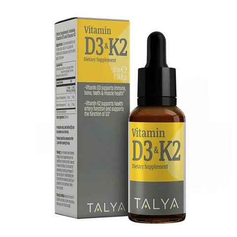 Vitamin D3 And K2 0.34 Oz by Talya