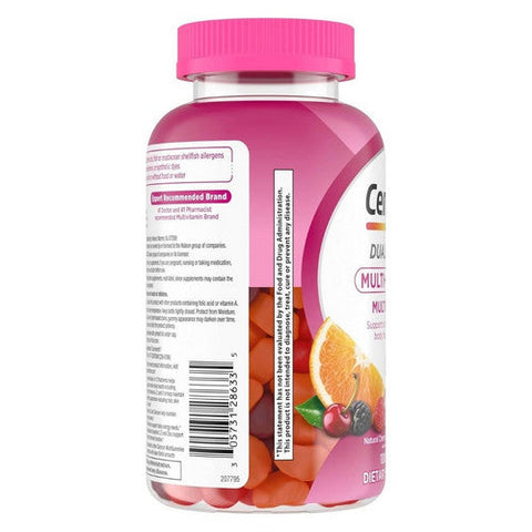 Centrum, Dual Action Multi + Beauty MultiGummies, 100 Count Centrum