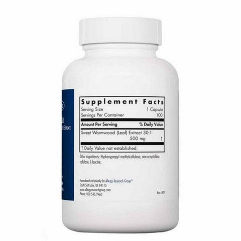Nutricology/ Allergy Research Group, Artemisia Healthy Joint Function, 100 Veg Caps Nutricology/ Allergy Research Group