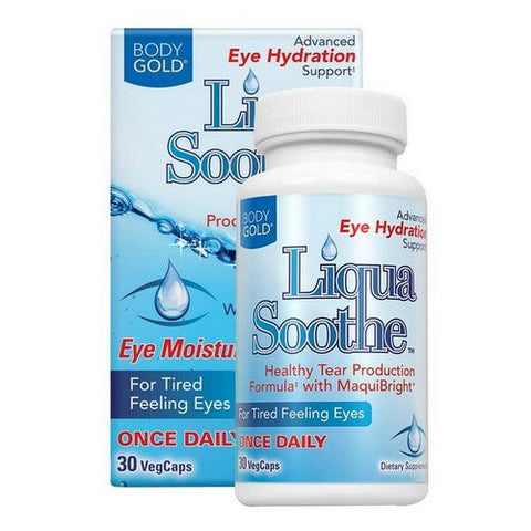 Body Gold, Liqua Soothe, 30 Count Body Gold