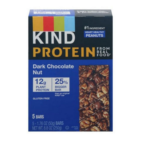 Protein Bars Dark Chocolate Nut 8.8 Oz (Case Of 6) by Kind