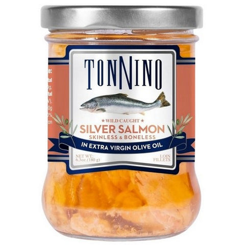 Tonnino, Silver Salmon Fillet Evoo, 6.3 Oz (Case Of 6) Tonnino
