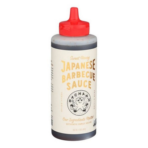 Bachan's, Sweet Honey Japanese Barbecue Sauce, 17 Oz (Case Of 6) Bachan's
