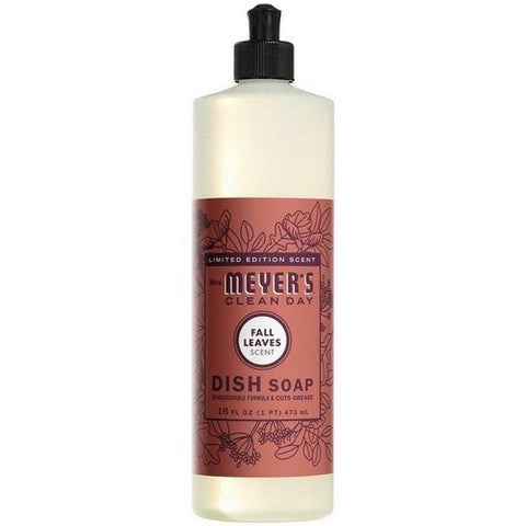 Mrs. Meyer's, Dish Soap Liquid Fall Leaves, 16 Oz (Case Of 6)