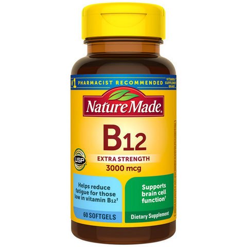 Calcium With Vitamin D3 Tablets 60 Count (Case Of 3) by Nature Made
