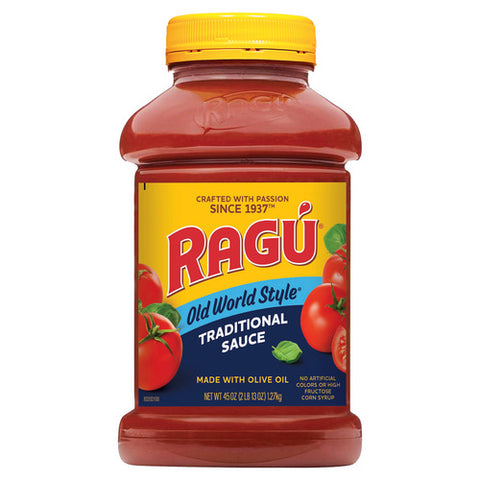 Ragu Old World Style Traditional Pasta Sauce 45 Oz (Case Of 12) by Ragu